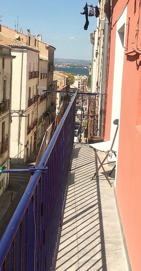 Appart Central A Sete Avec Balcon Exteriör bild