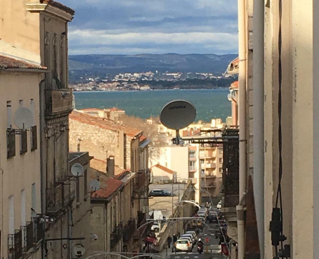 Appart Central A Sete Avec Balcon Exteriör bild